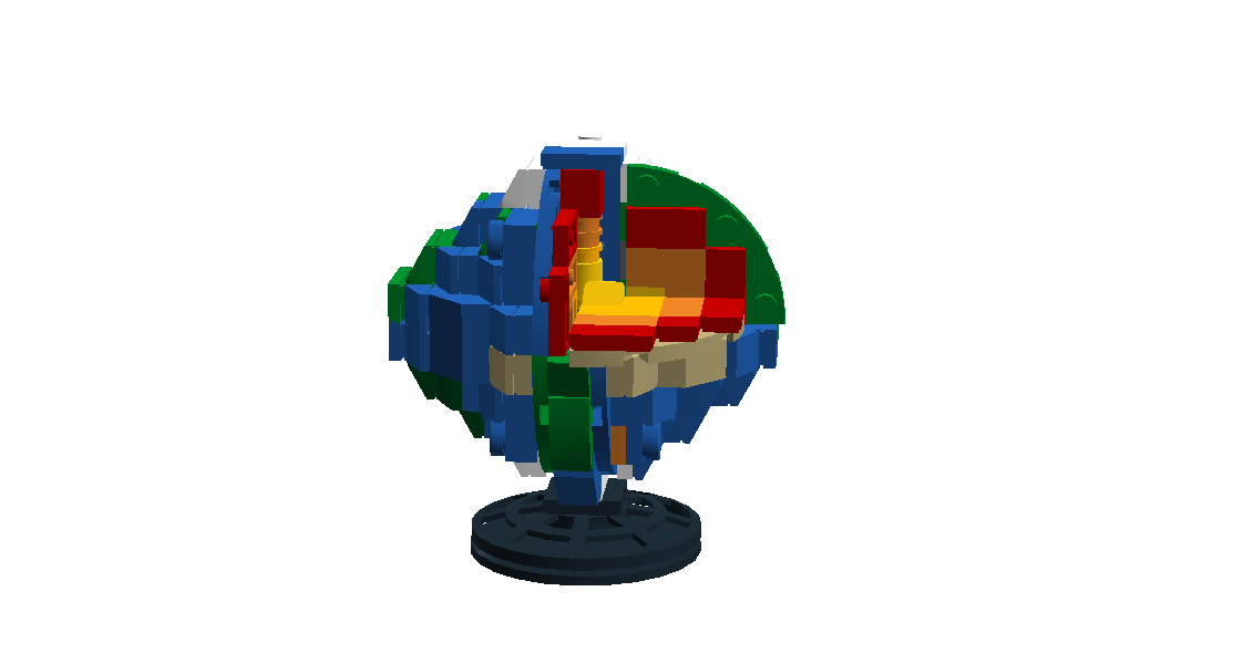 LEGO IDEAS LEGO Moments in Space A Slice into Earth