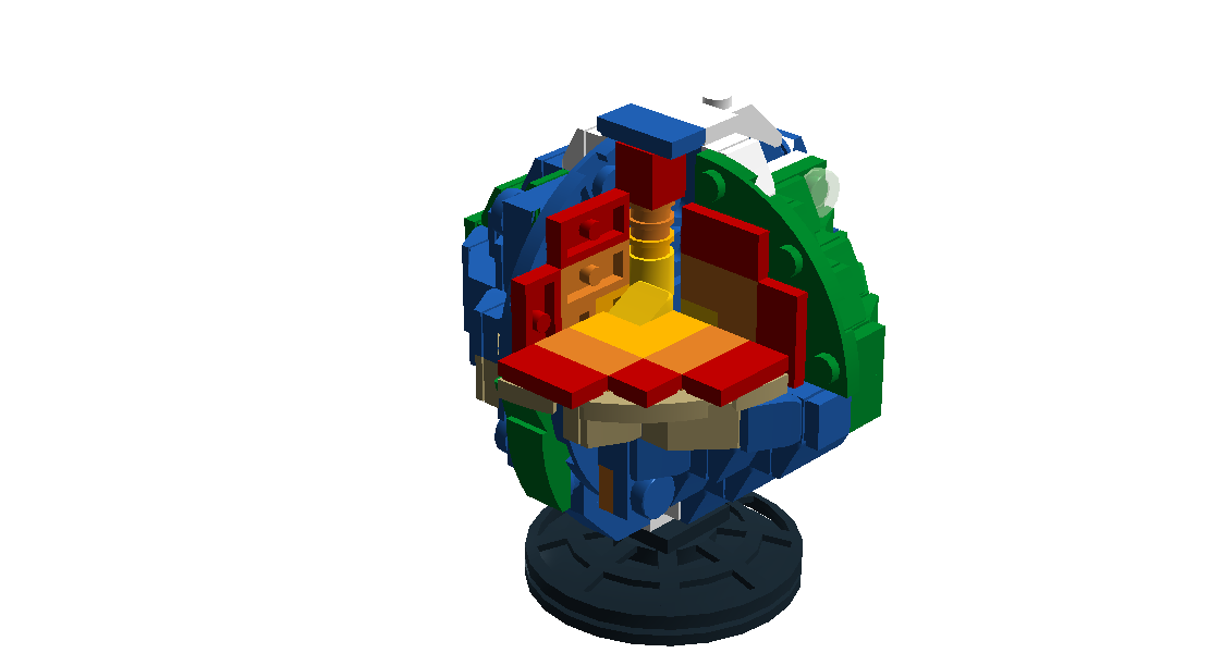 LEGO IDEAS LEGO Moments in Space A Slice into Earth