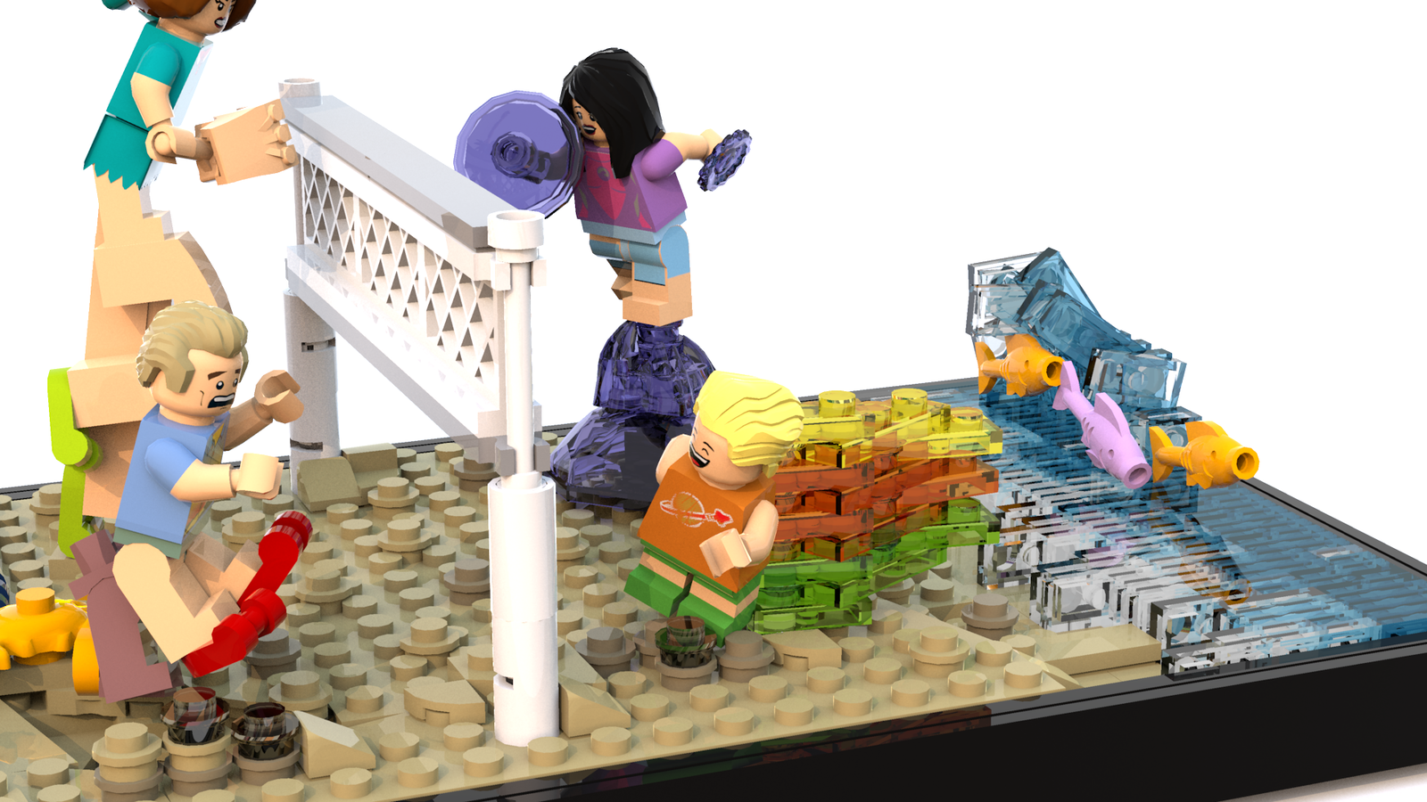 LEGO IDEAS Create An Amazing Family Moment An Incredible Game of Volleyball