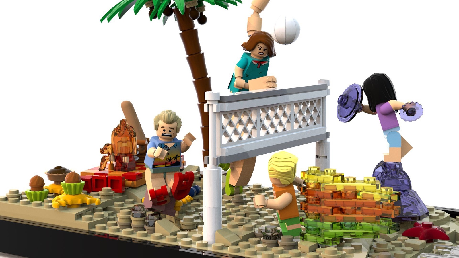 LEGO IDEAS Create An Amazing Family Moment An Incredible Game of Volleyball