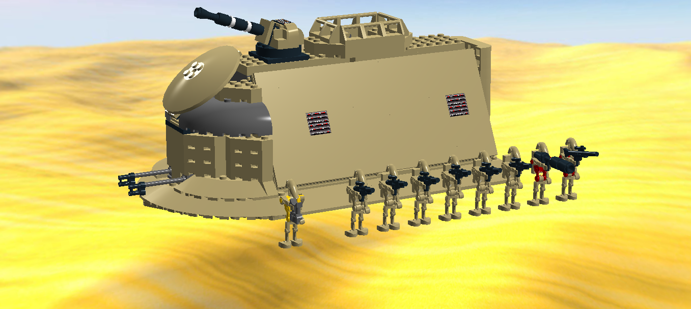 lego star wars tank droide