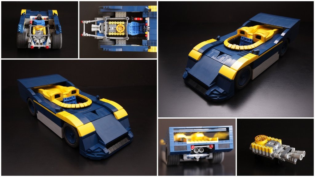 LEGO IDEAS - Product Ideas - 1:18 Can-Am Sunoco Porsche 917/30 Spyder