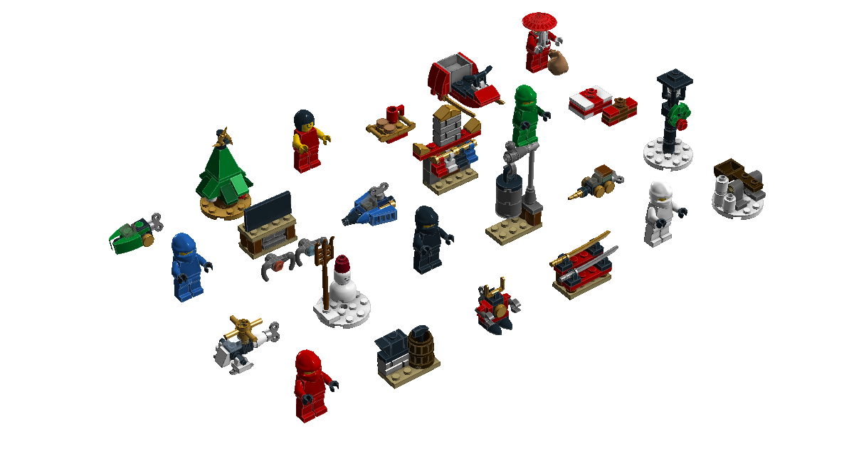 LEGO IDEAS - Product Ideas - Ninjago Advent Calendar