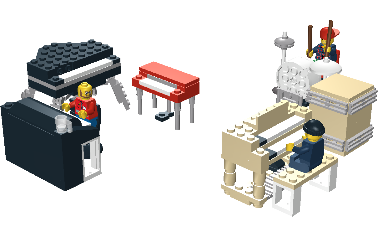 LEGO IDEAS Product Ideas Classic Keyboard Instruments