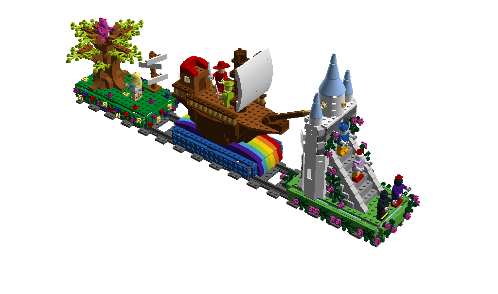 LEGO IDEAS Product Ideas Disneyland's Parade