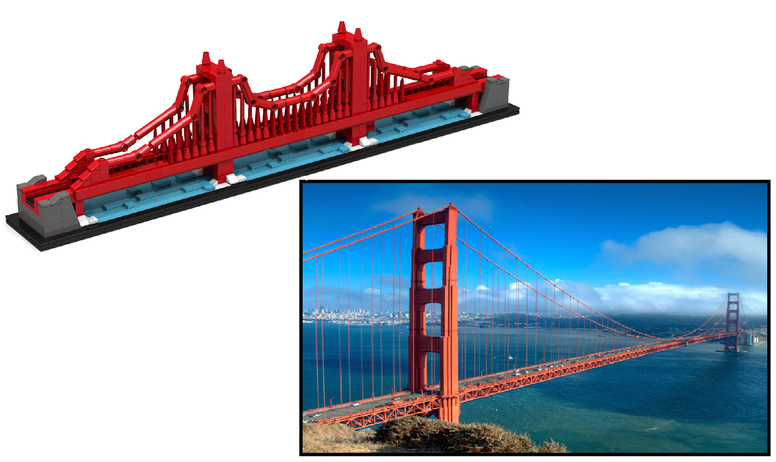 lego ideas product ideas golden gate bridge architecture series
