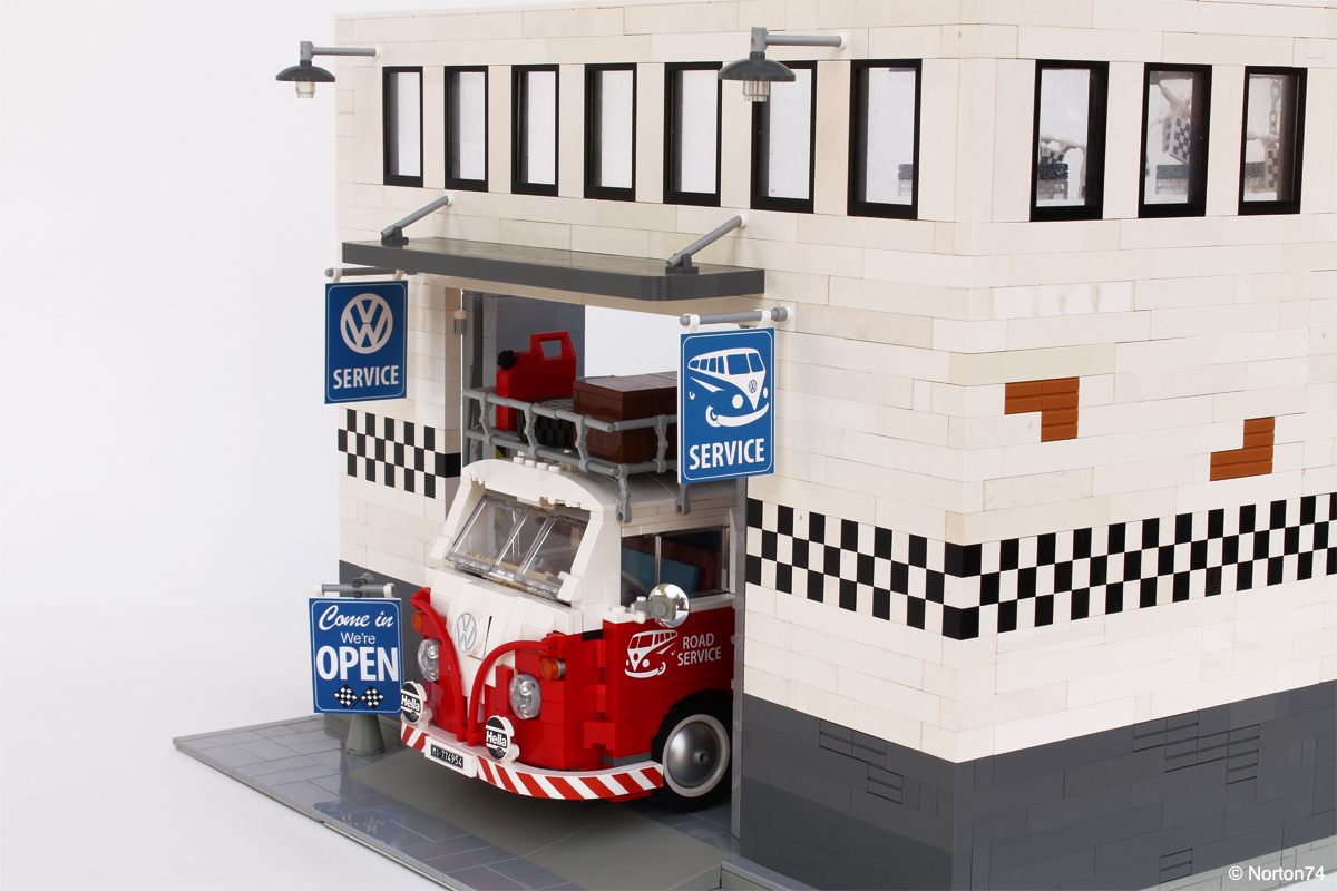 LEGO IDEAS Product Ideas GARAGE LIFE Oldtimer VOLKSWAGEN "service