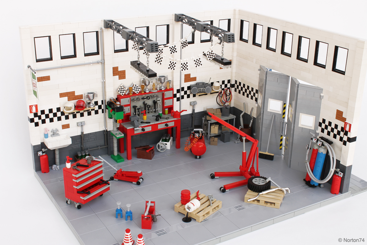 LEGO IDEAS Product Ideas GARAGE LIFE Oldtimer VOLKSWAGEN "service