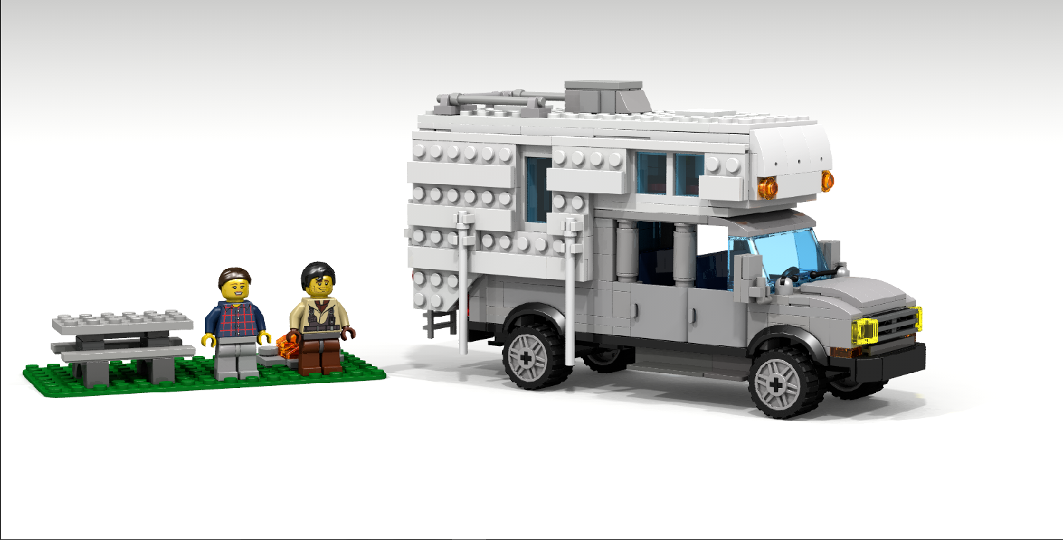 LEGO IDEAS Product Ideas Truck & Camper