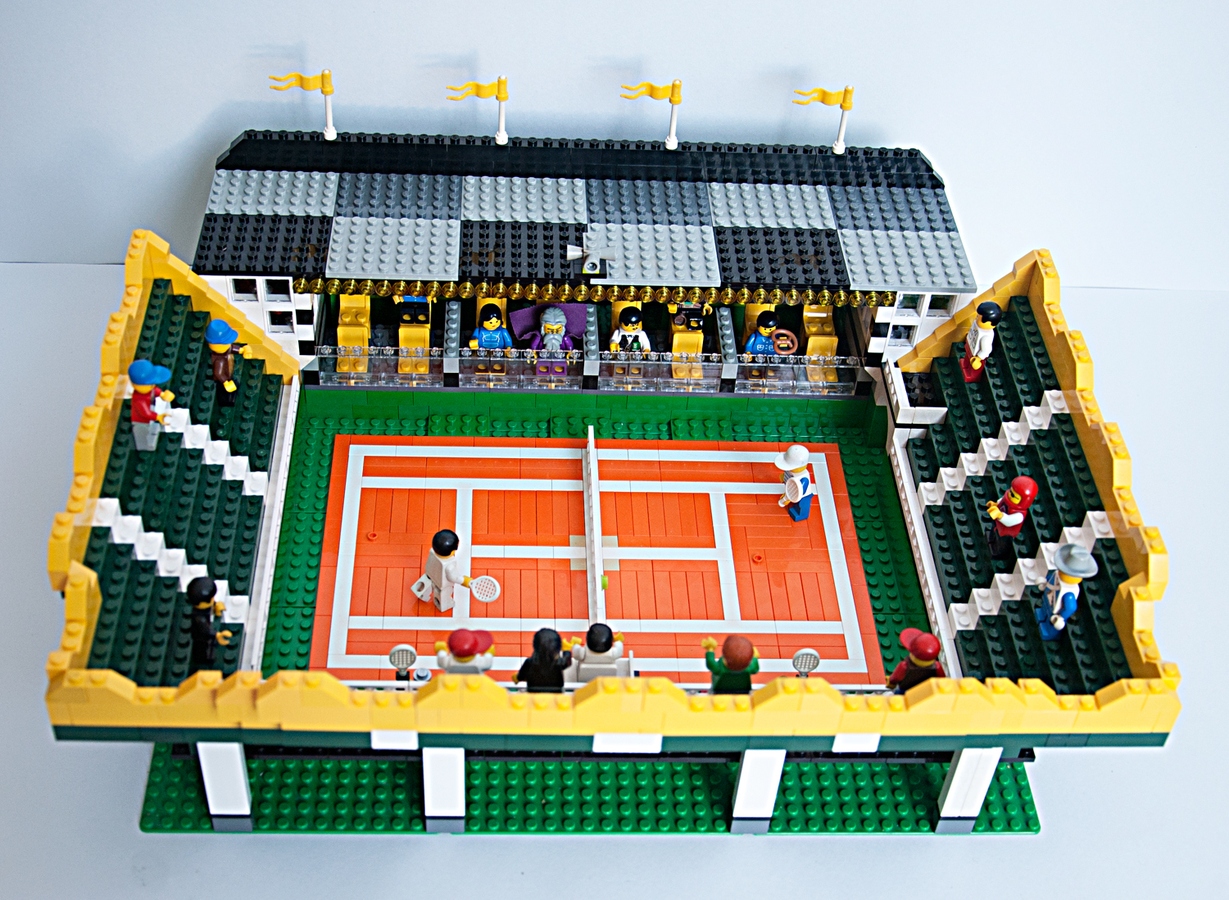 LEGO IDEAS Product Ideas Greenbrick Tennis Stadium
