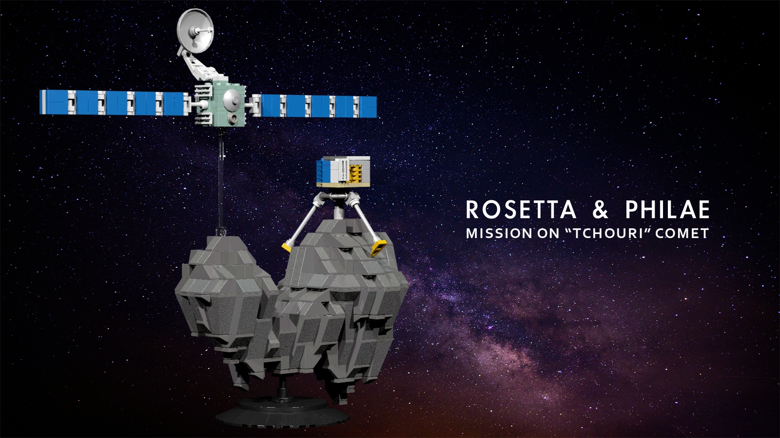 LEGO IDEAS Product Ideas Rosetta Philae Mission On Tchouri Comet