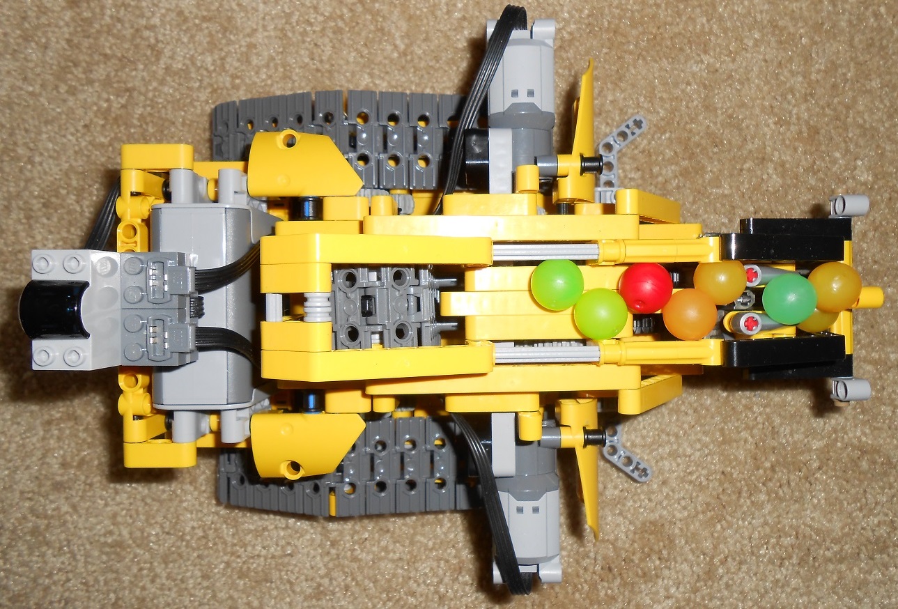 LEGO IDEAS Product Ideas RC Ball Launcher Tank Self Reloading