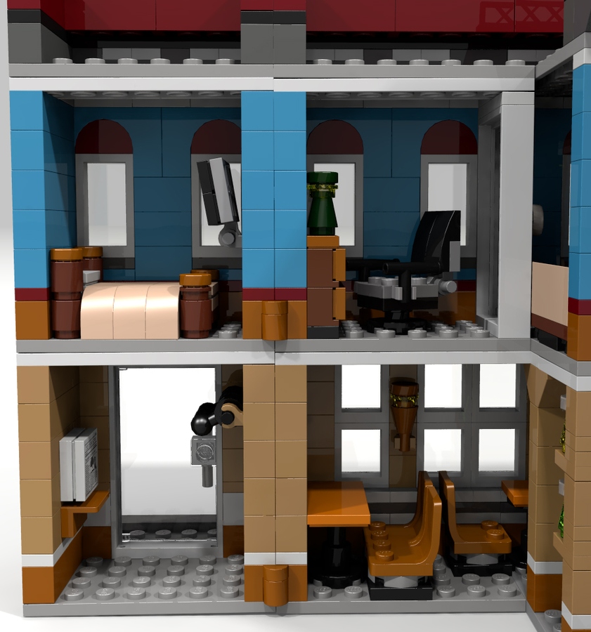 LEGO IDEAS Product Ideas The Corner Hotel