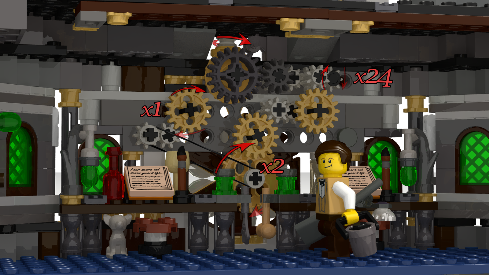 LEGO IDEAS Product Ideas The Clockwork Menagerie