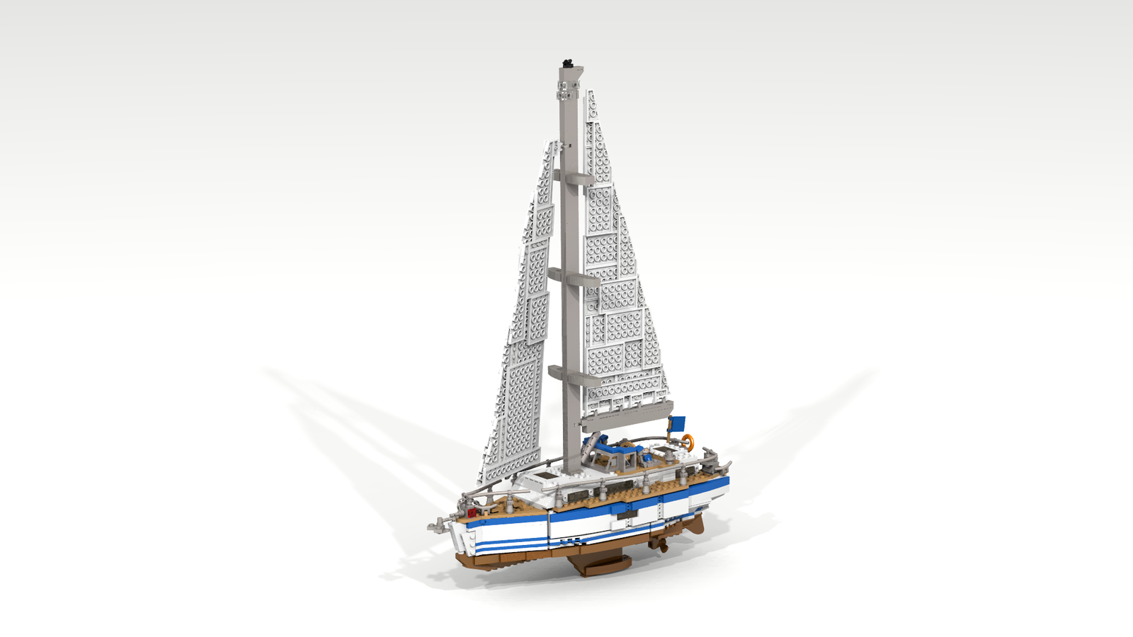 LEGO IDEAS Product Ideas Sailboat HallbergRassy 40 Mk II