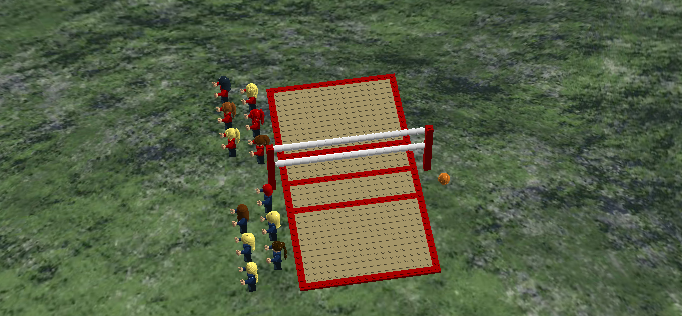 LEGO IDEAS Product Ideas Volleyball Court