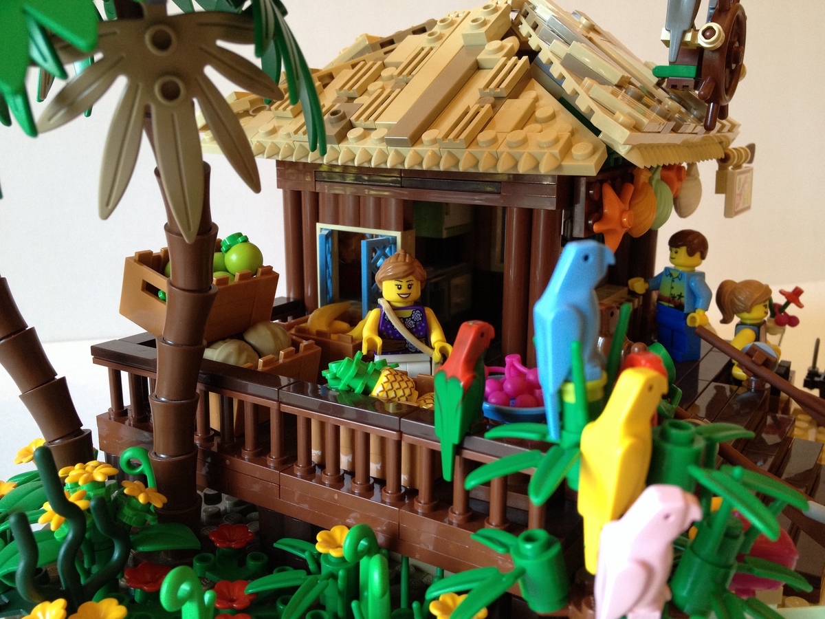 LEGO IDEAS Product Ideas Tropical Beach Hut