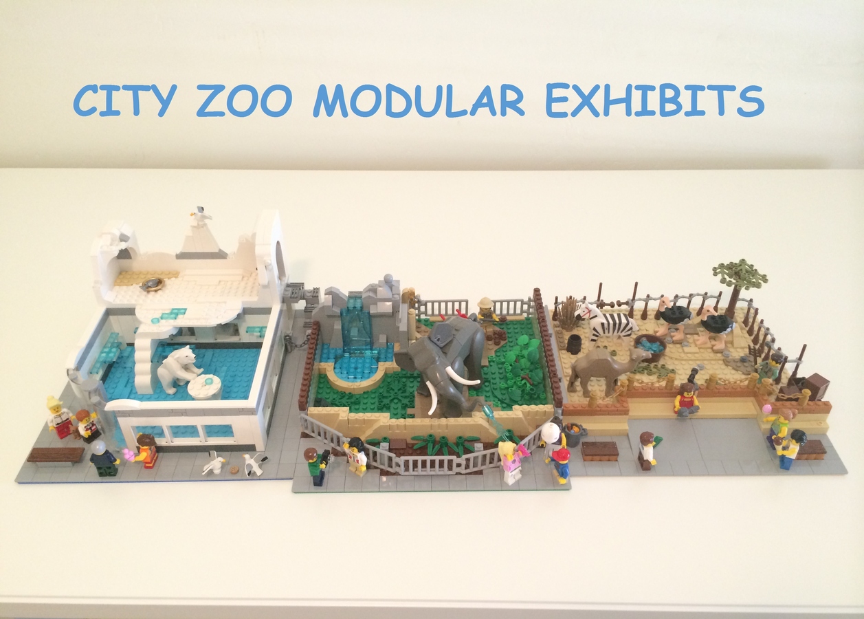 LEGO IDEAS Product Ideas City Zoo Modular Exhibits