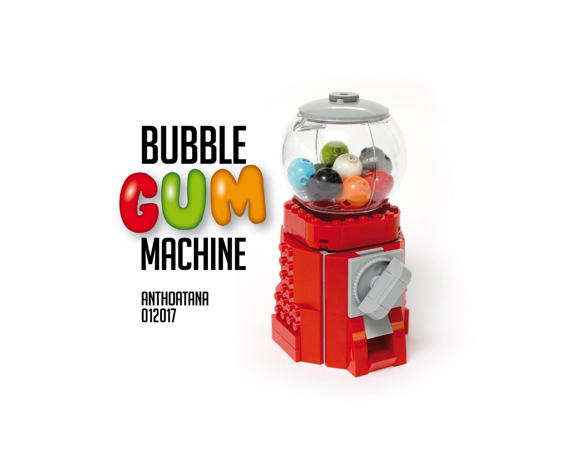 LEGO IDEAS Product Ideas A14 The Bubble Gum Machine