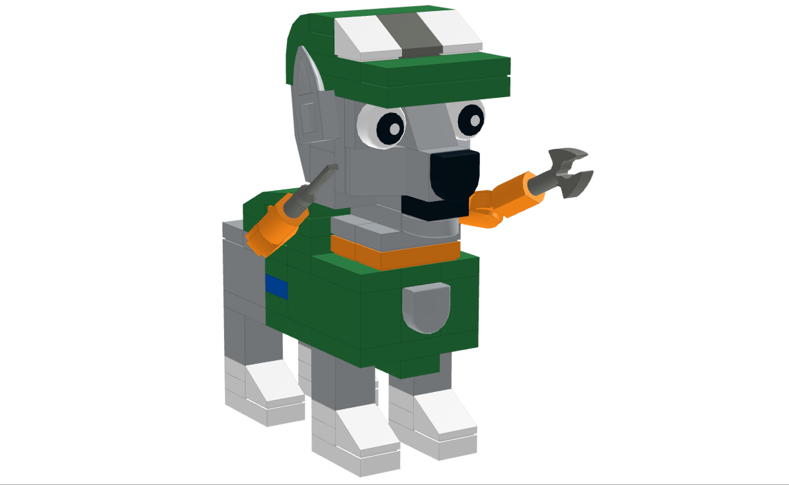 lego ideas product ideas paw patrol rocky