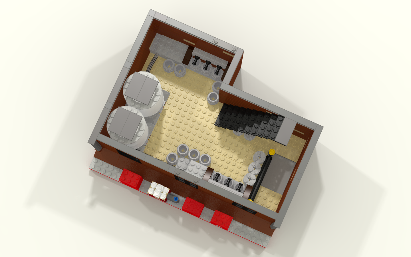 LEGO IDEAS Product Ideas Soda Brewery and Bar Modular Building