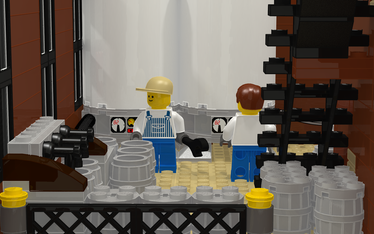 LEGO IDEAS Product Ideas Soda Brewery and Bar Modular Building