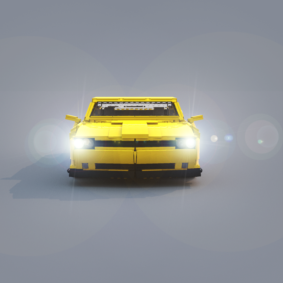 Лего dodge challenger