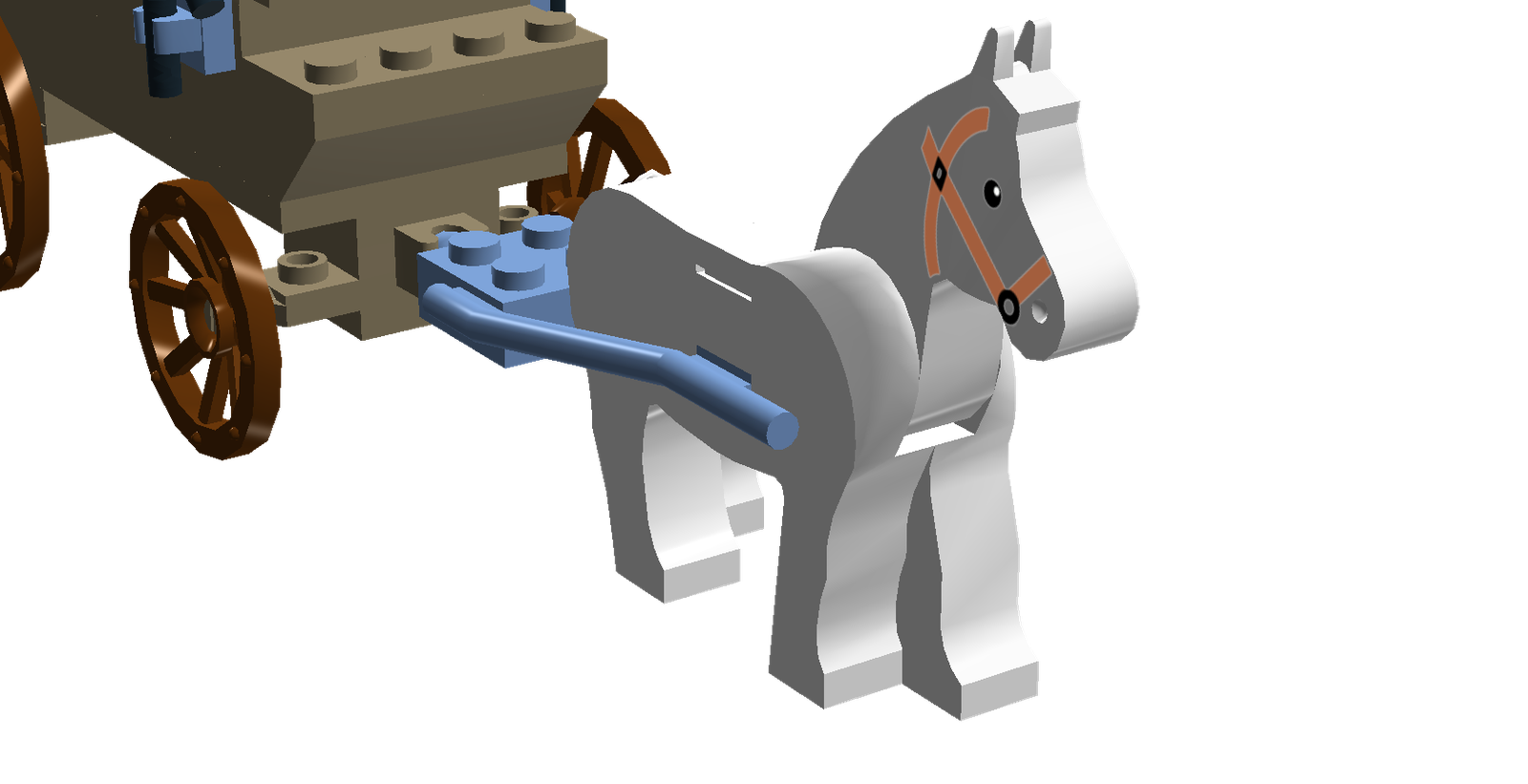 LEGO IDEAS Product Ideas Western Horse Drawn Carriage