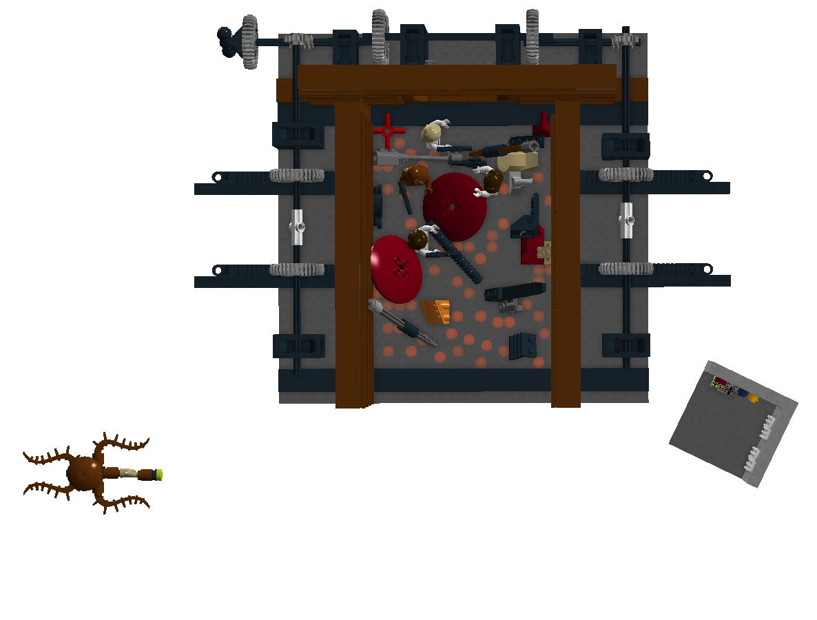 LEGO IDEAS Product Ideas Star wars Trash compactor scene