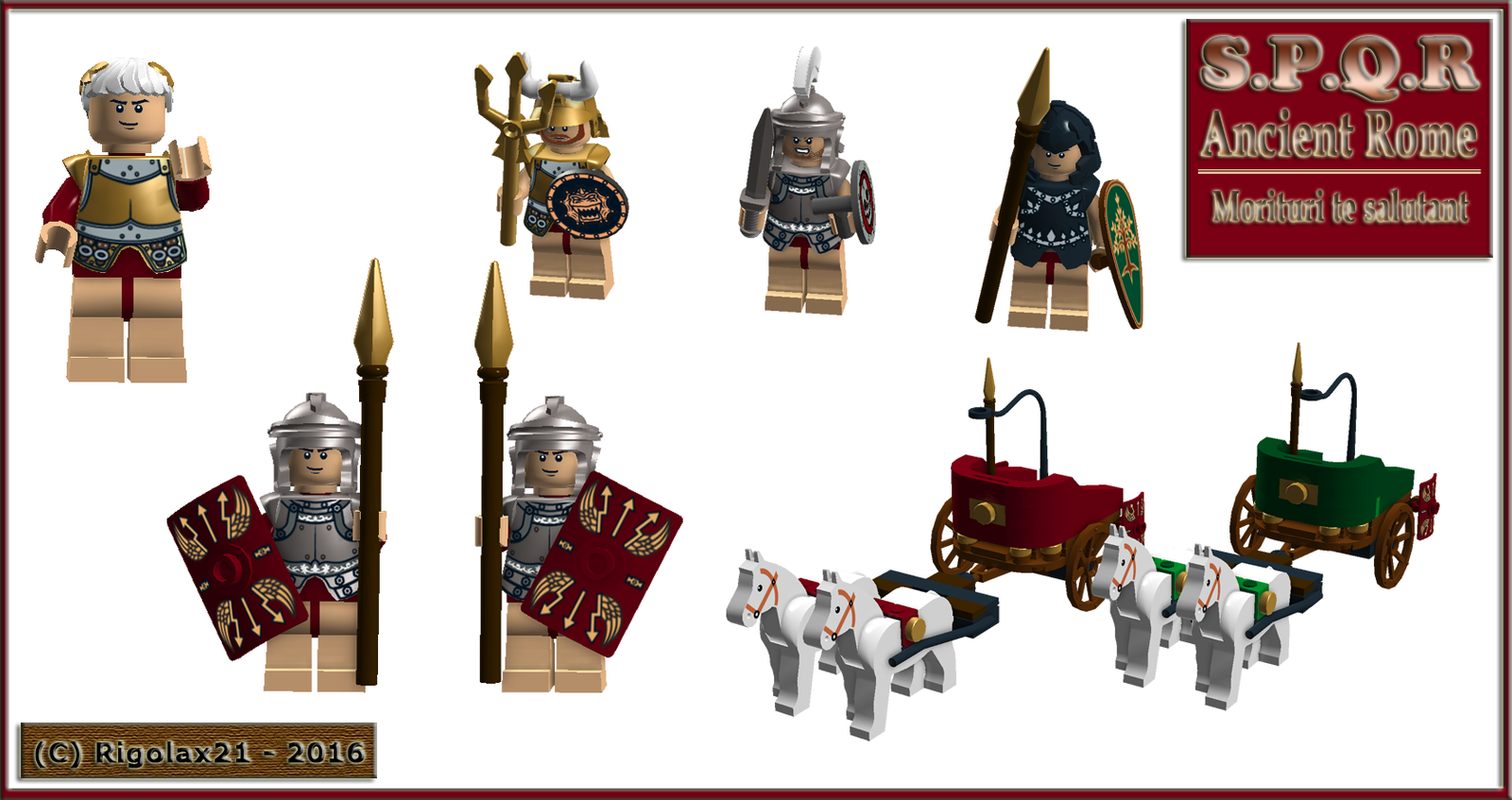 LEGO IDEAS Product Ideas Ancient Rome Morituri te salutant