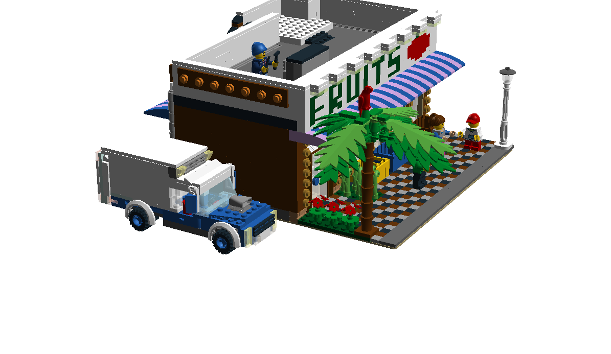 LEGO IDEAS - Product Ideas - Fruit Stand (Little Market)