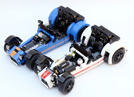 Lego best sale caterham blue