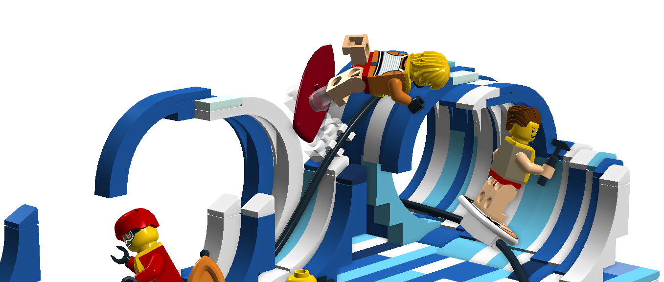 LEGO IDEAS Product Ideas Big Waves Surf Movable Set