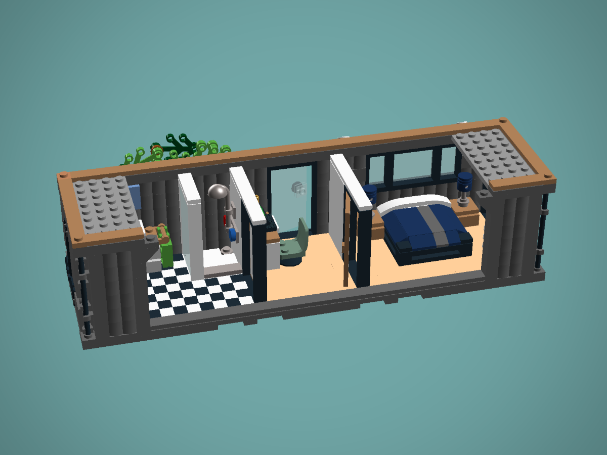 LEGO IDEAS Product Ideas Ecological Container House