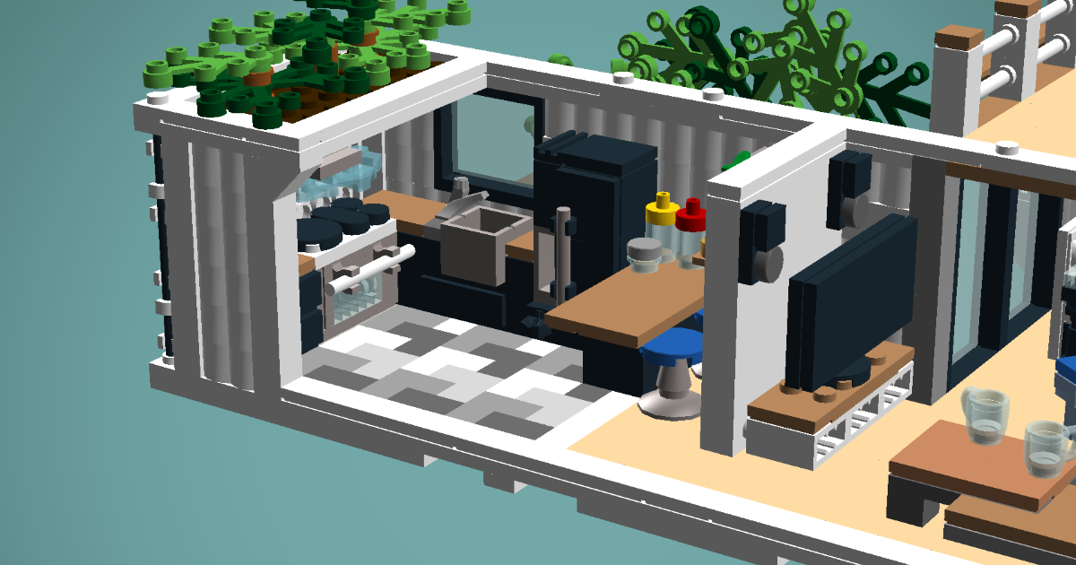 LEGO IDEAS Product Ideas Ecological Container House