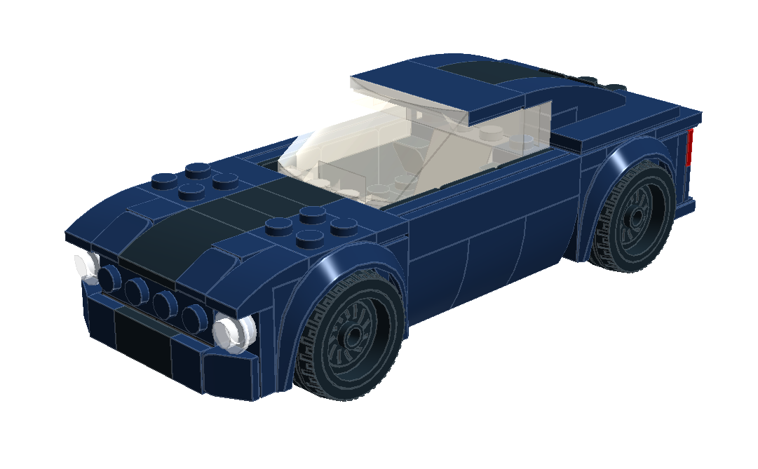 Лего dodge challenger