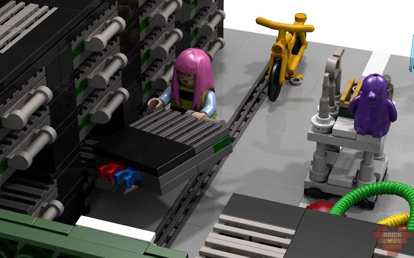 LEGO IDEAS Product Ideas Data Centre "Bits And Bricks" The