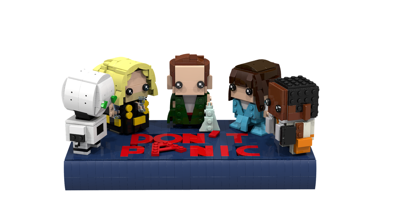 LEGO IDEAS Product Ideas Hitchhikers Guide to the Galaxy Brickheadz