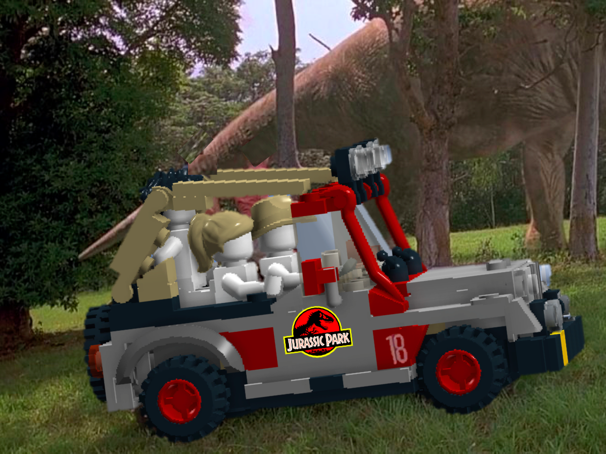 LEGO IDEAS Product Ideas Jurassic Park Jeep Wrangler