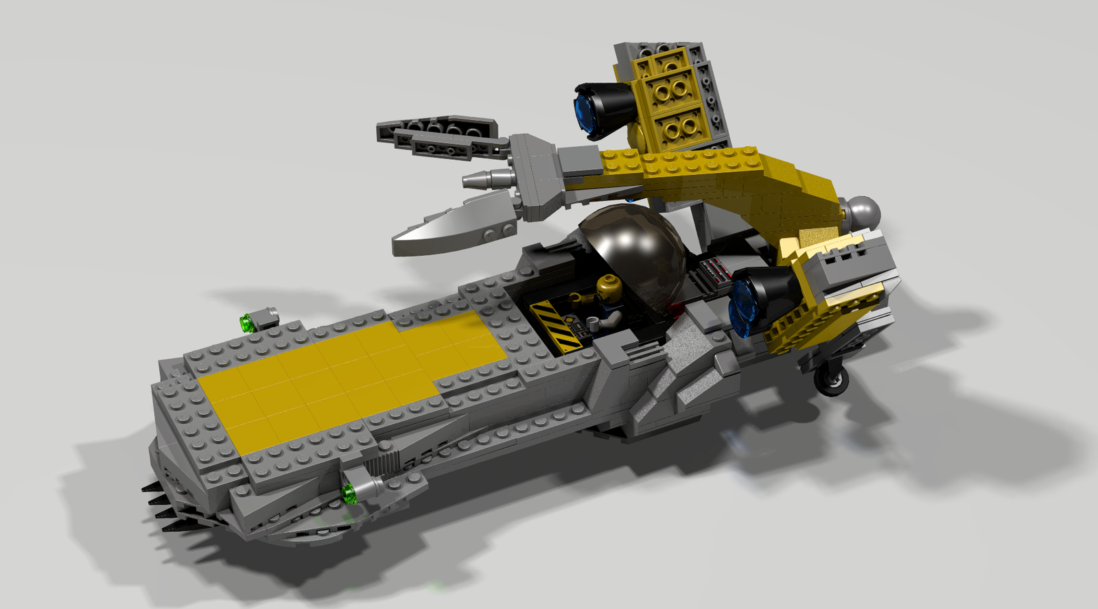 LEGO IDEAS Product Ideas Cowboy Bebop Swordfish II, Hammerhead