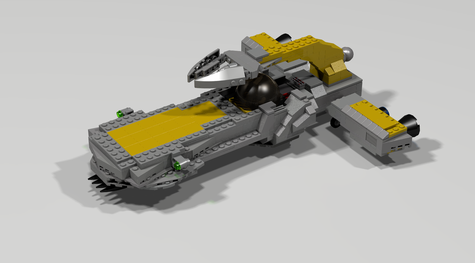 LEGO IDEAS Product Ideas Cowboy Bebop Swordfish II, Hammerhead