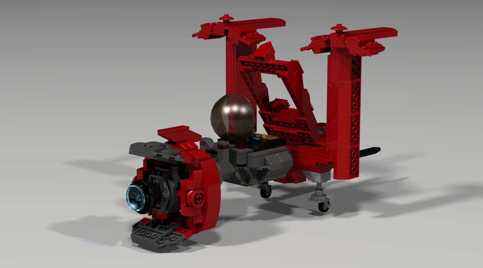 LEGO IDEAS Product Ideas Cowboy Bebop Swordfish II, Hammerhead