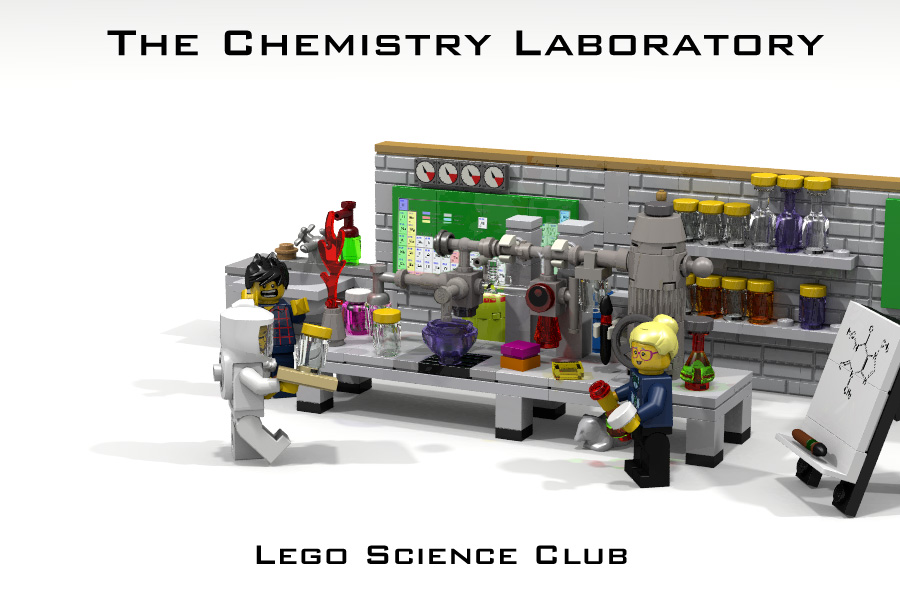LEGO IDEAS Product Ideas The Chemistry Laboratory / Lego Science Club