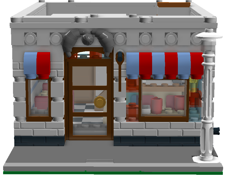 LEGO IDEAS Product Ideas Modular Coffee Shop and Bookstore