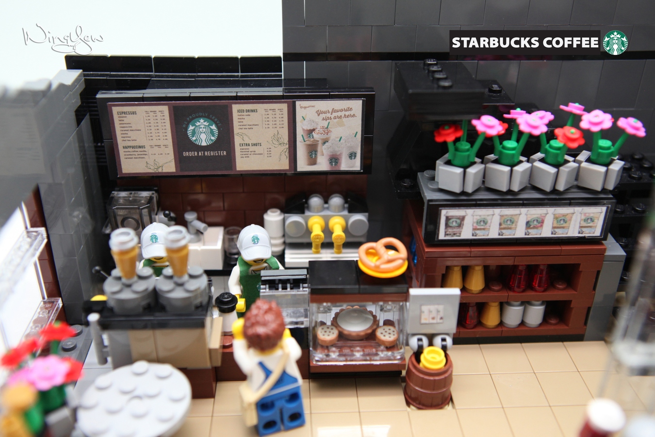 LEGO IDEAS Product Ideas LEGO Starbucks Cafe (Modular)