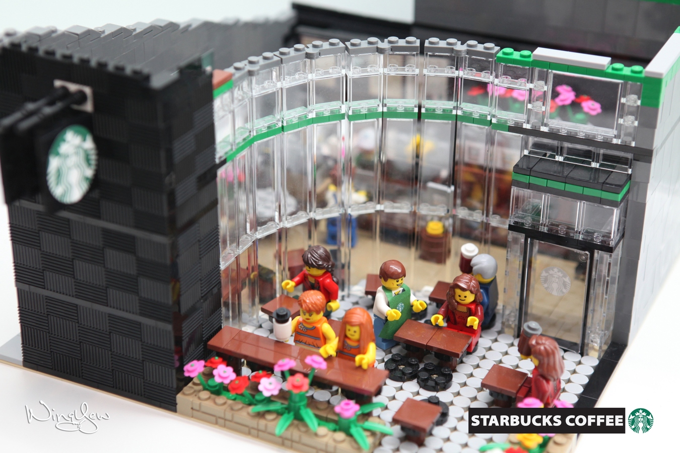 LEGO IDEAS Product Ideas LEGO Starbucks Cafe (Modular)
