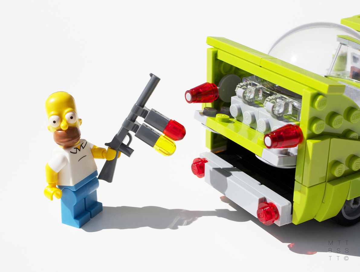 LEGO IDEAS Product Ideas The HOMER The car built for Homer