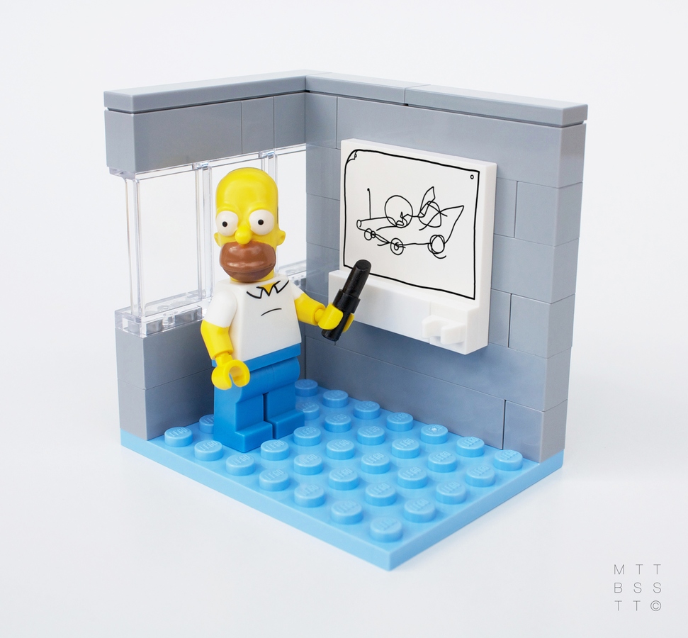 LEGO IDEAS Product Ideas The HOMER The car built for Homer