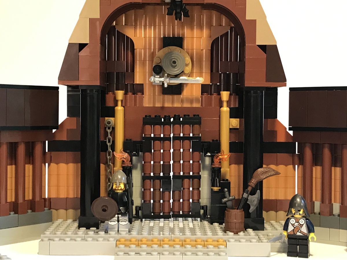 LEGO IDEAS Product Ideas Beowulf & Grendel Scandinavian Mead Hall