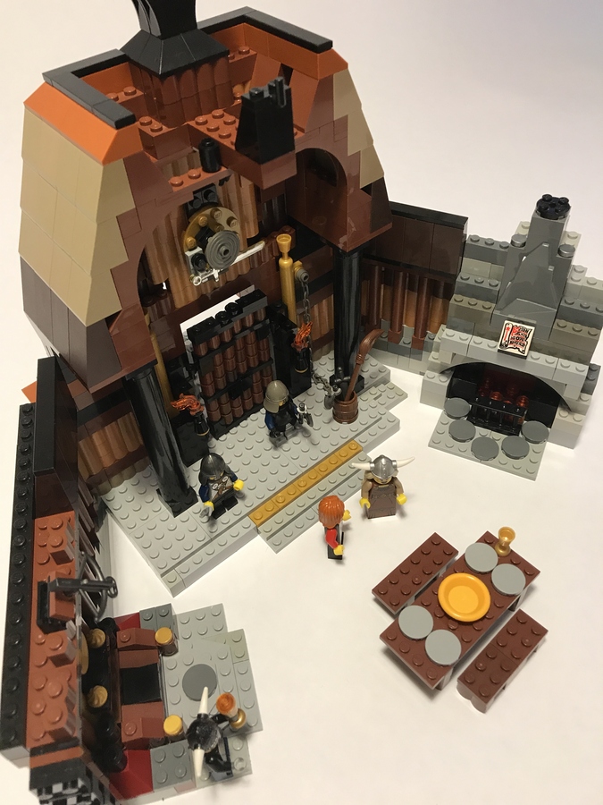 LEGO IDEAS Product Ideas Beowulf & Grendel Scandinavian Mead Hall